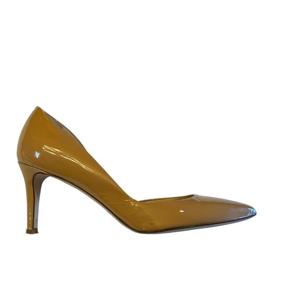 J. Crew Valentina Patent D'Orsay Pump Apricot Mist Size 7 - Picture 8 of 9